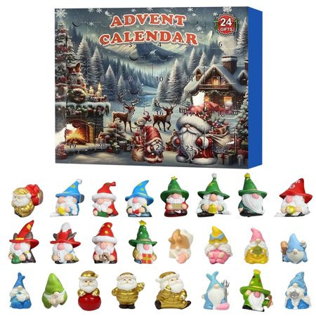 Christmas Advent Calendar 2025 with 24 Mini Gnomes, 24 Day Christmas Advent Calendar | Walmart (US)