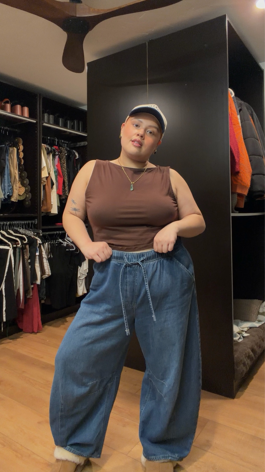 I’m normally a size 16 and I’m wearing a size XL with plenty of room! Truly the BEST pants - so comfy, cute, and apron belly approved!!! 

denim sweatpants, plus size Gap finds, apron belly, curvy girl jeans, affordable denim 

#LTKPlusSize #LTKSaleAlert #LTKMidsize