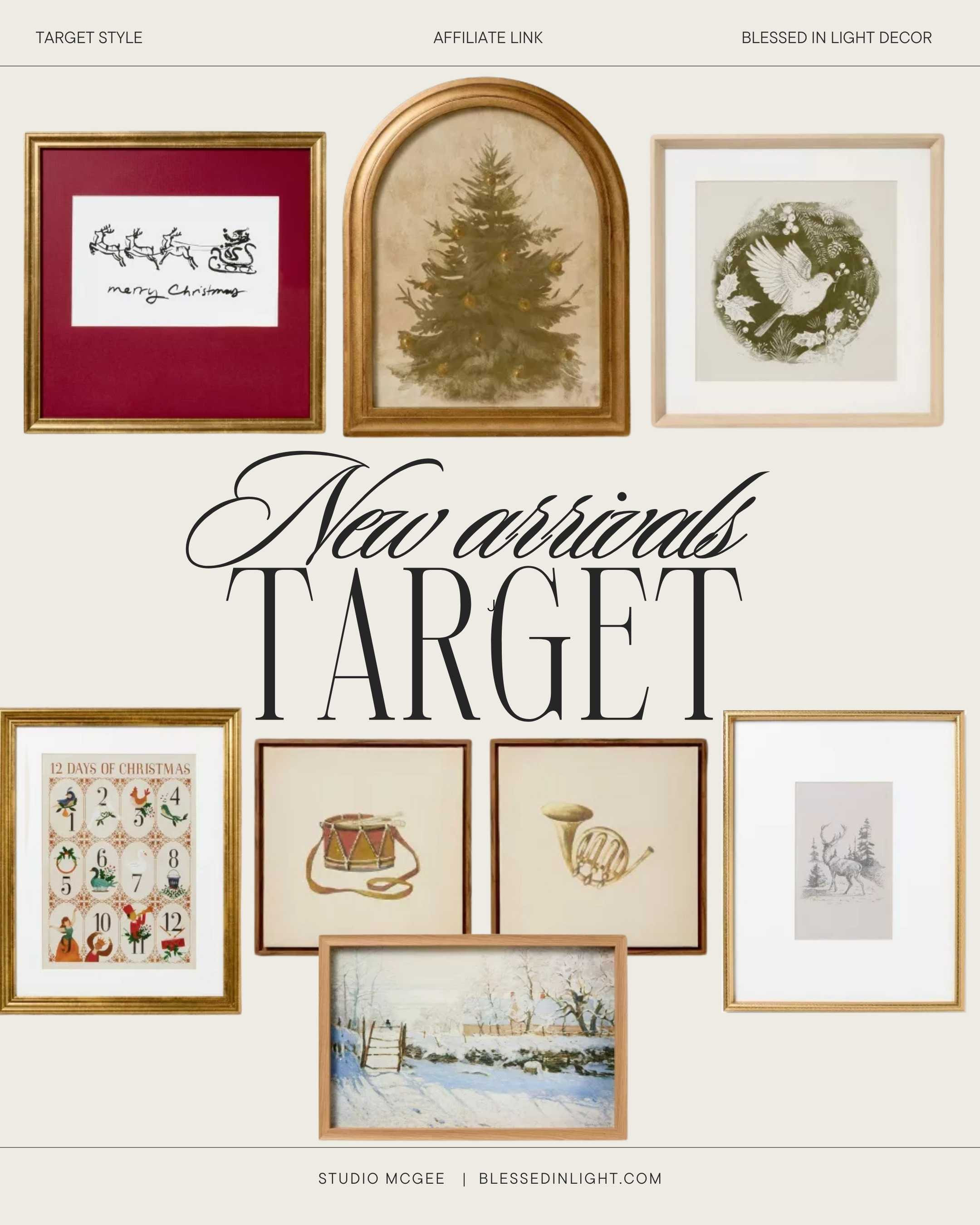 New arrivals wall art for christmas@targetstyle #targetdecor #targetstyle #targetfinds #neutralstyle 

#LTKSeasonal #LTKHome #LTKStyleTip