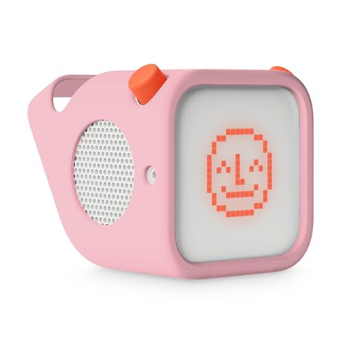 Yoto Player (3rd Gen.) + Adventure Jacket Think Pink – Kids Bluetooth Audio Speaker, All-in-1 Screen-Free Device Plays Stories Music Podcasts Radio White Noise Thermometer Nightlight Ok-to-Wake Clock | Amazon (US)
