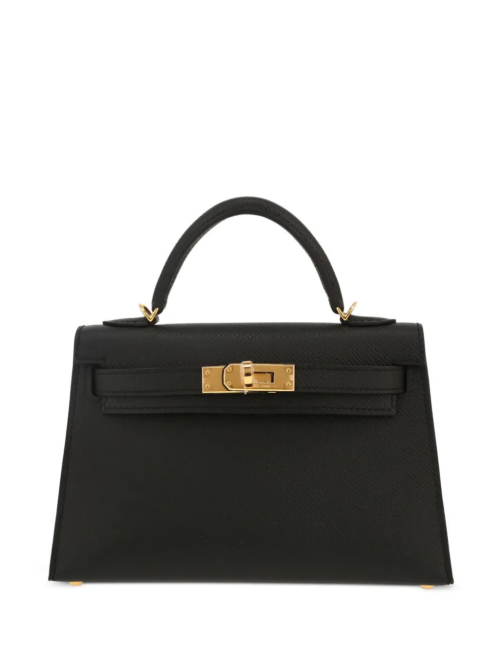 Hermès Pre-Owned 2024 Kelly 20 two-way handbag - Black | Farfetch Global