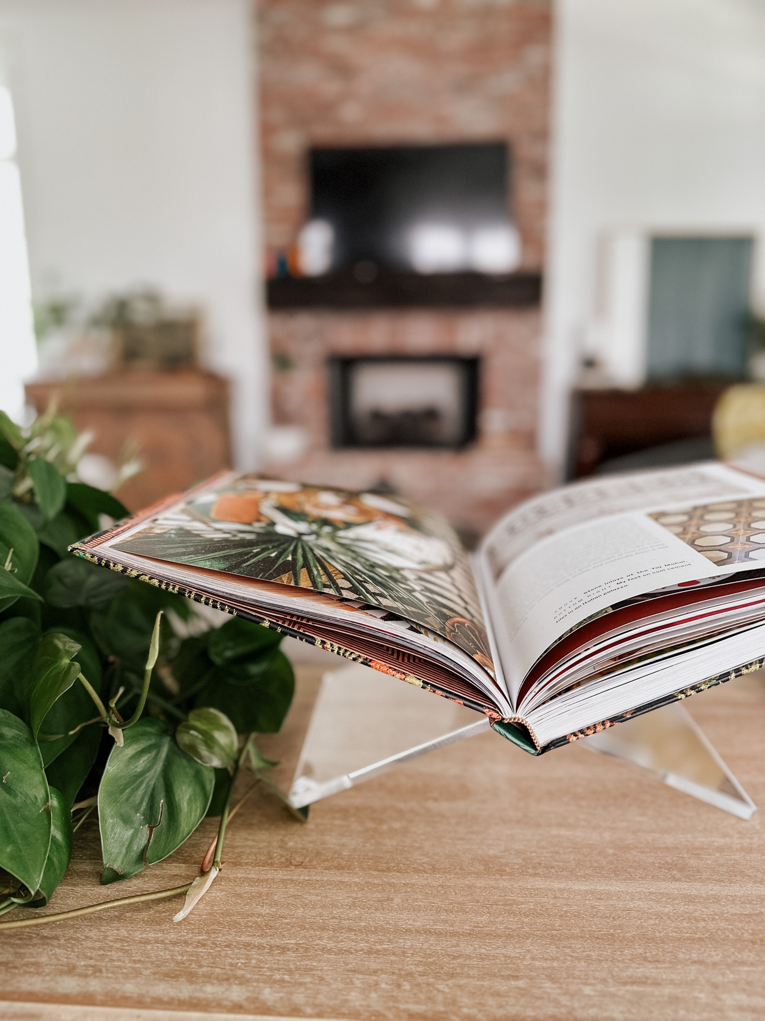 Display your favorite coffee table books on this acrylic book stand. It elevates your #decor. #homedecor 

#LTKFind #LTKunder50 #LTKhome