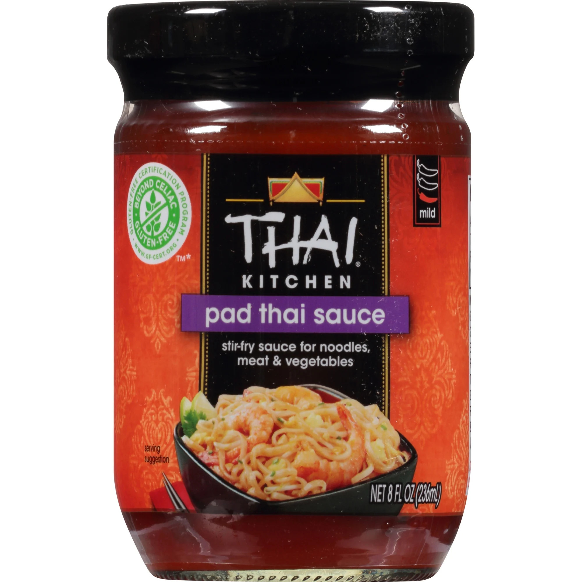 Thai Kitchen Gluten Free Gluten Free Pad Thai Sauce, 8 fl oz Jar - Walmart.com | Walmart (US)
