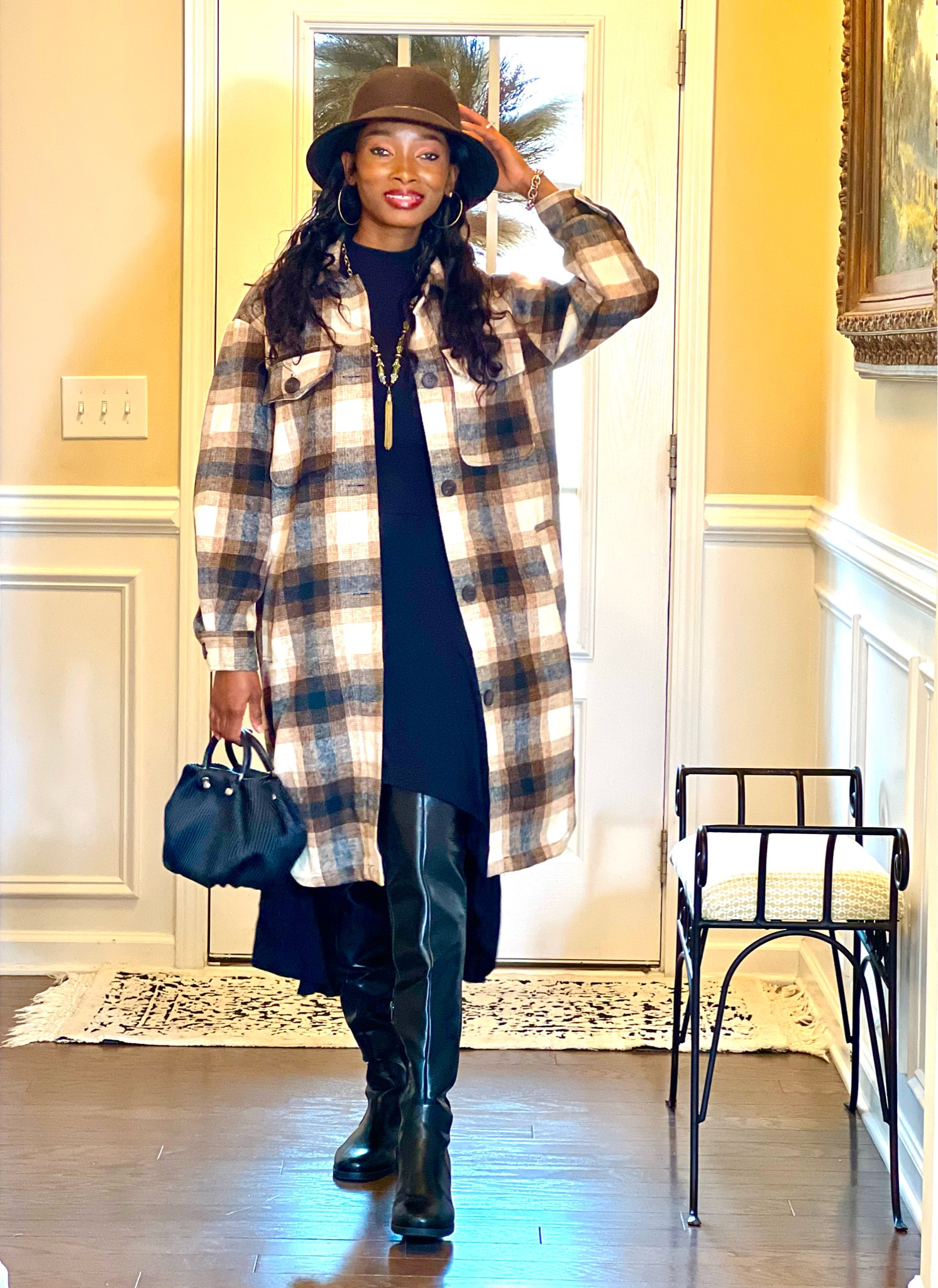 Long plaid coat.❤️Your winter wardrobe staple. Shop best that I picked for you.🤗
#plaidshirt #eldridgecoat #buffalocoat 

#LTKstyletip #LTKfit #LTKFind