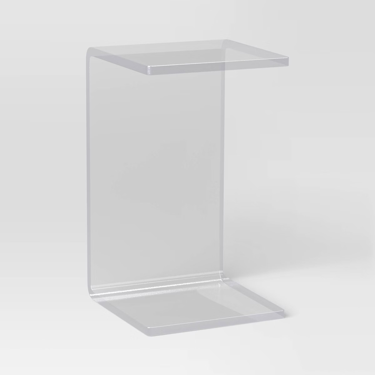 C Shape Acrylic Table Clear - Room Essentials™ | Target