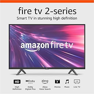 Amazon Fire TV 32" 2-Series HD smart TV with Fire TV Alexa Voice Remote, stream live TV without c... | Amazon (US)