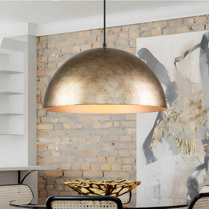 1 - Light Single Dome Pendant Light | Wayfair North America