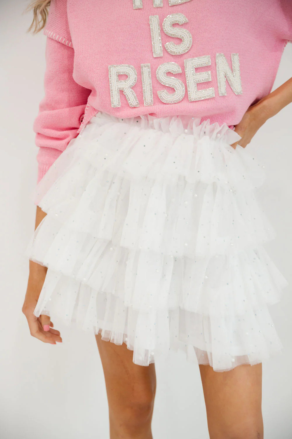 GARDEN PARTY RUFFLE SKIRT | Judith March