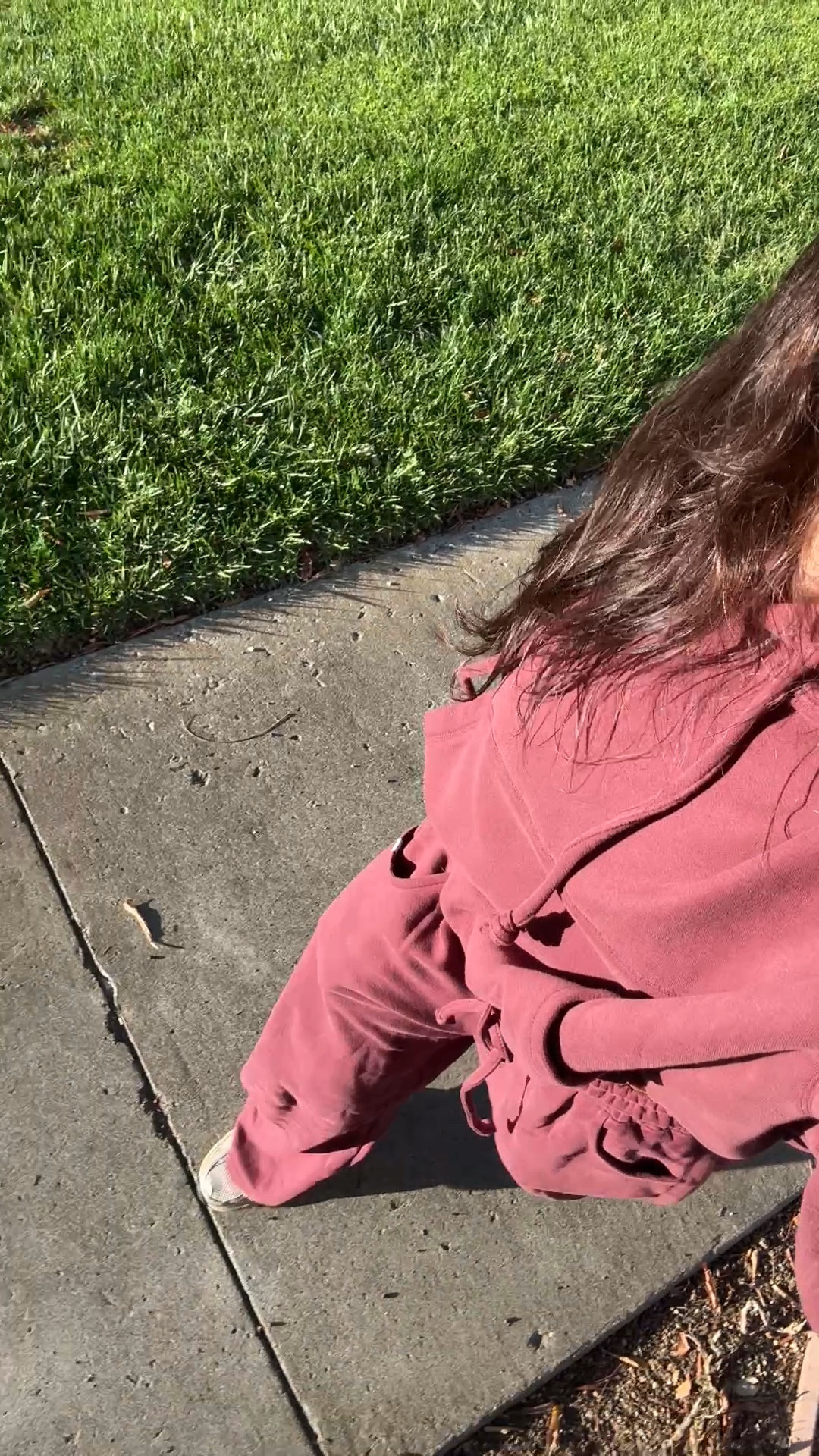 burgundy sweatset♥️
wearing a small for top + bottoms!

#LTKStyleTip