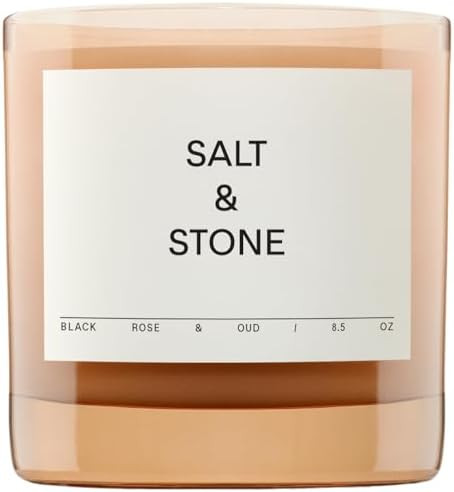 SALT & STONE Scented Candle for Women & Men | Hand-Poured, Aromatic & Fragrant | Coconut & Soy Bl... | Amazon (US)