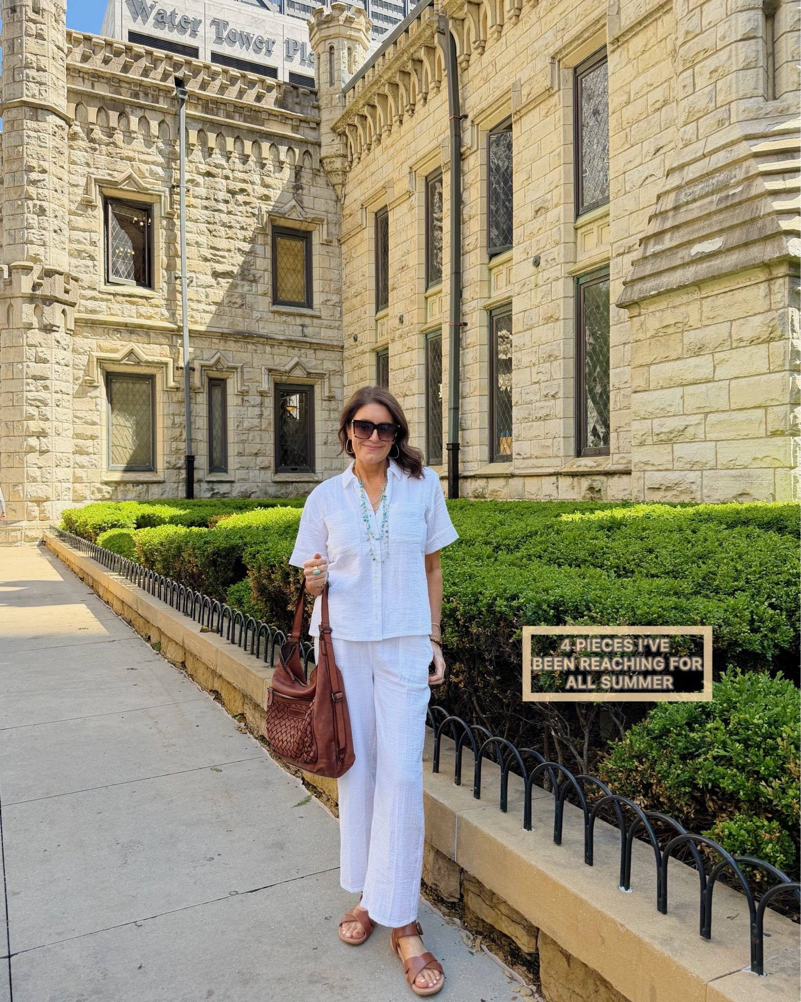 These are the four pieces I’ve reached for more than anything else this summer. 🤍

The white gauze shirt and pants, and black top are on sale. Everything mixes and matches effortlessly, so you’ll get so much wear out of each piece.

Summer outfits over 40. Vacation beach outfits. Date night outfits. ￼

#LTKootd #LTKOver40 #LTKTravel