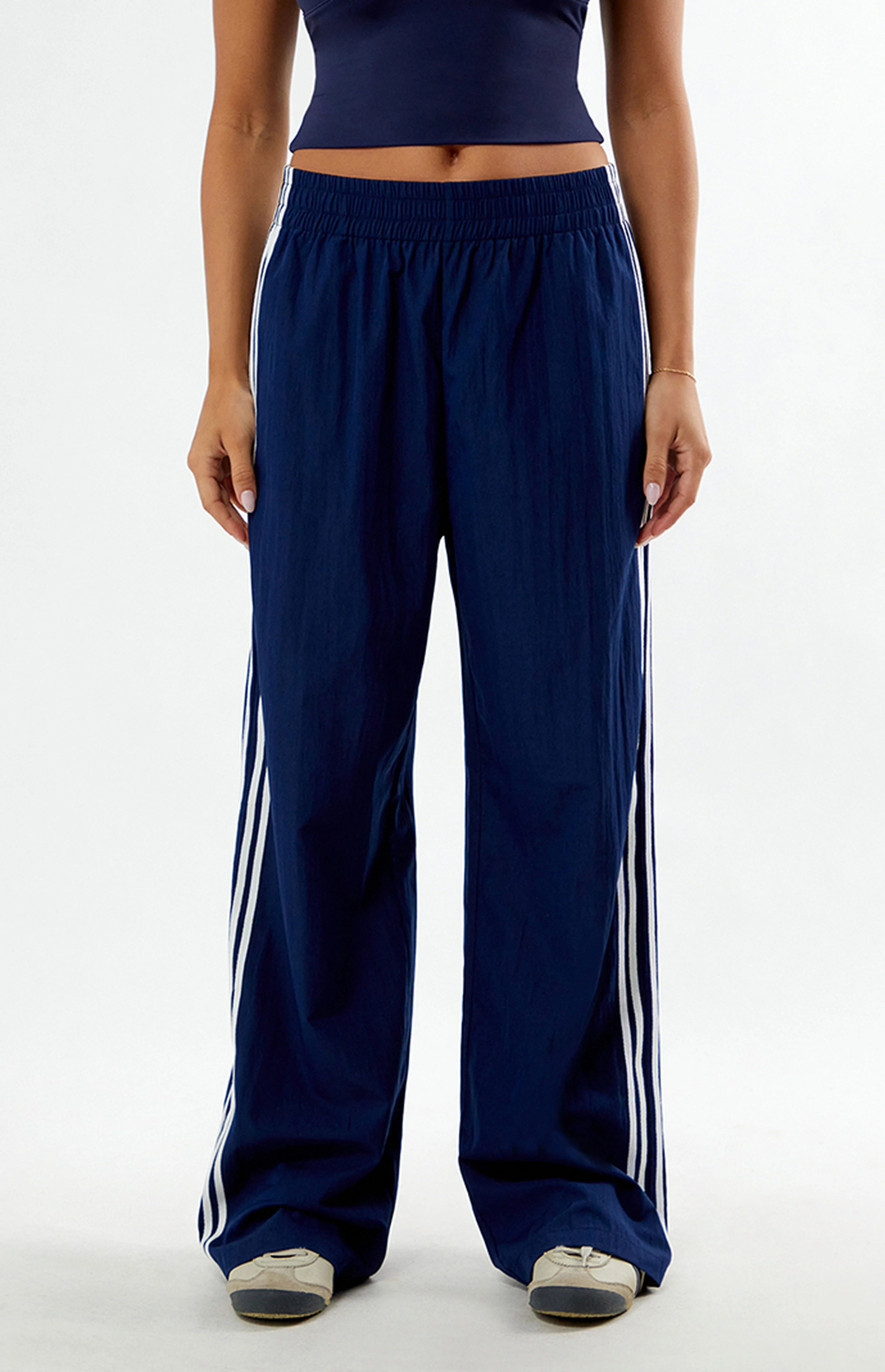 Pacsun Solid Color Baggy Track Pants | PacSun
