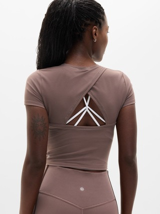Transcend Open Back Tee | Athleta