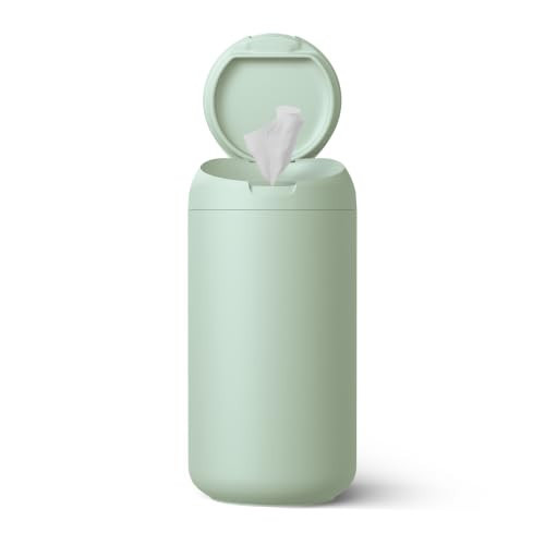 biom Refillable Wipes Dispenser, Sea Foam, 8 Inch, Fits 60ct Refill Rolls | Refillable Sea Foam dispenser, fits every biom 8 inch roll: all purpose, flushable, and hand sanitizing, sold separately | Amazon (US)