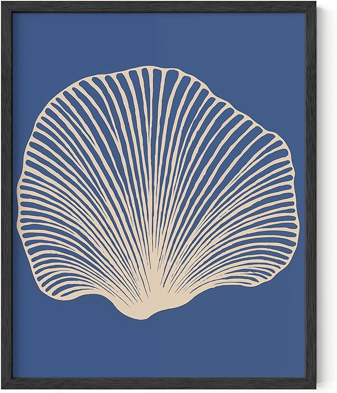 HAUS AND HUES Beach Wall Art - Coastal Art Print for Living Room, Beachy Wall Decor for Ocean-the... | Amazon (US)
