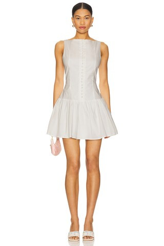 MORE TO COME Kingsley Mini Dress in White from Revolve.com | Revolve Clothing (Global)