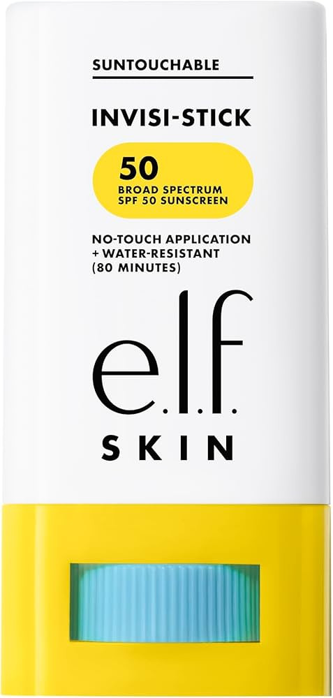 e.l.f. SKIN Suntouchable Invisi-Stick SPF 50 Vegan Cruelty-Free | Amazon (US)