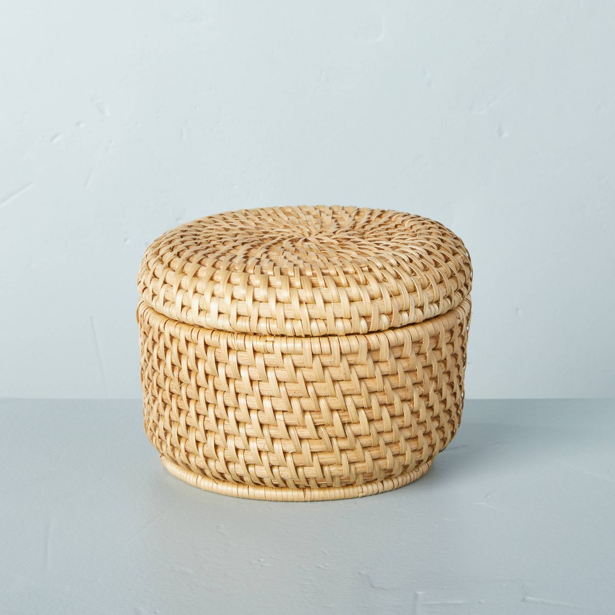 Woven Basket with Lid Natural - Hearth & Hand™ with Magnolia | Target
