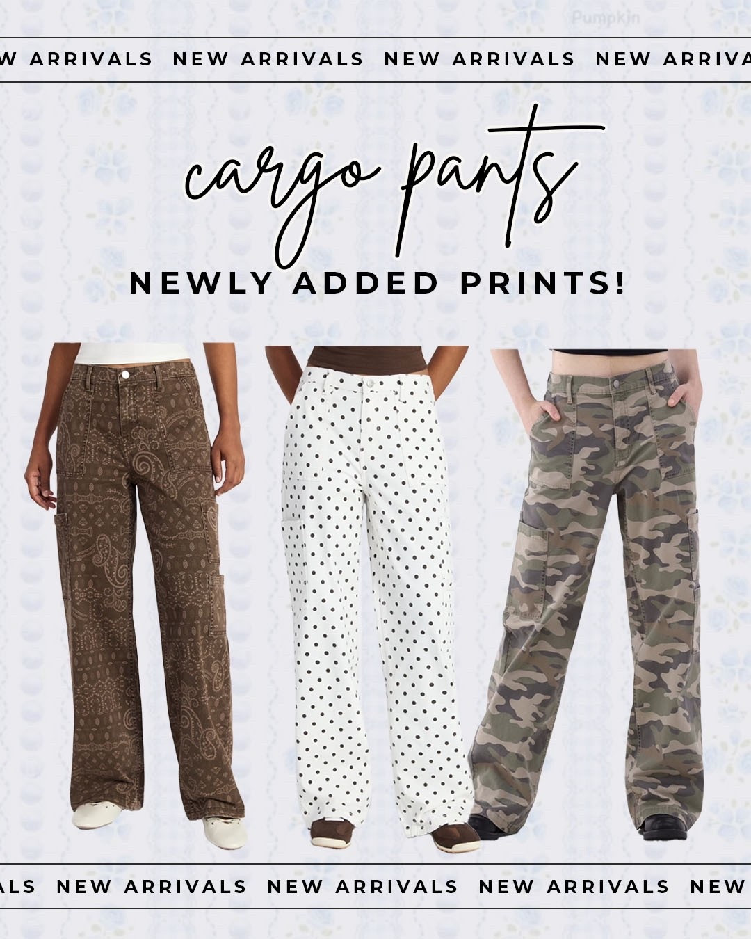 Cute new cargo pants for spring!

#walmartfinds

Walmart finds. Walmart fashion. Walmart cargo pants  

#LTKSeasonal #LTKgrwm #LTKootd