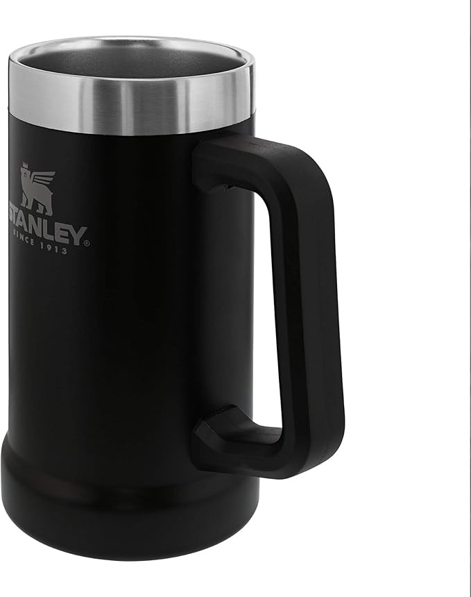 Stanley Stay-Chill Beer Stein 24 oz | Heavy Duty Big Grip Handle | Beer Tumbler Drink Cup, Holds ... | Amazon (US)
