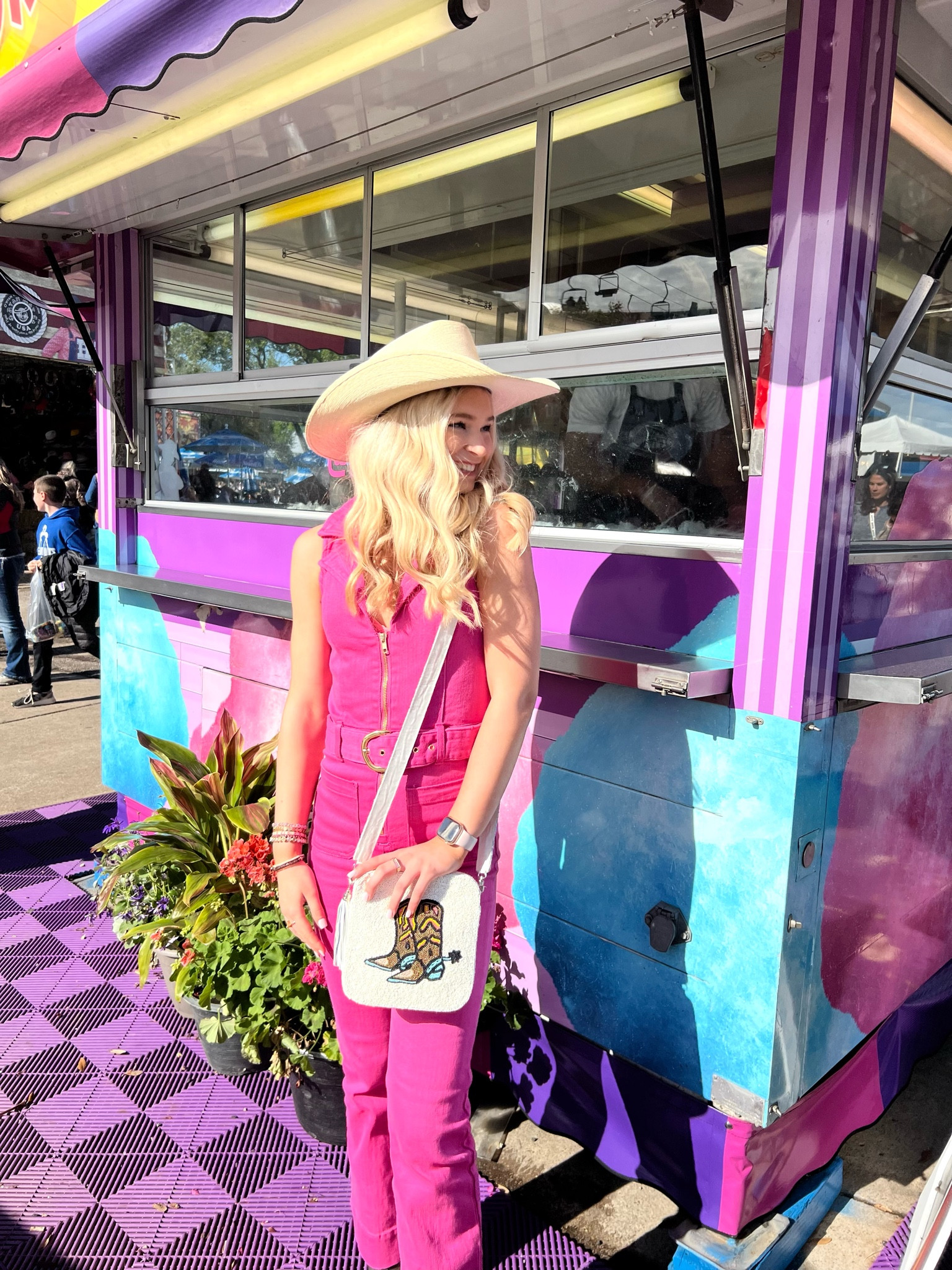 Rodeo fit!! Perfect for the Spring weather during the day and a concert at night🤠