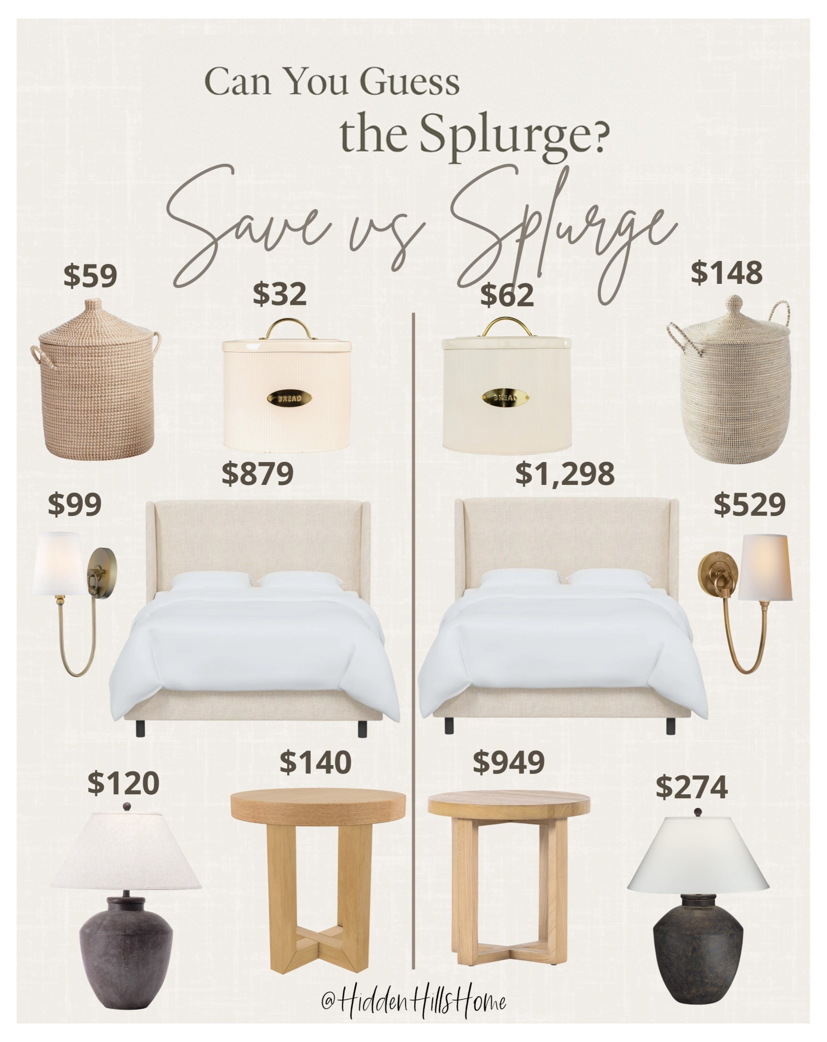 Home decor dupes, save or splurge, pottery barn dupe, McGee and co dupe, home decor on a budget #home

#LTKHome #LTKSaleAlert #LTKStyleTip