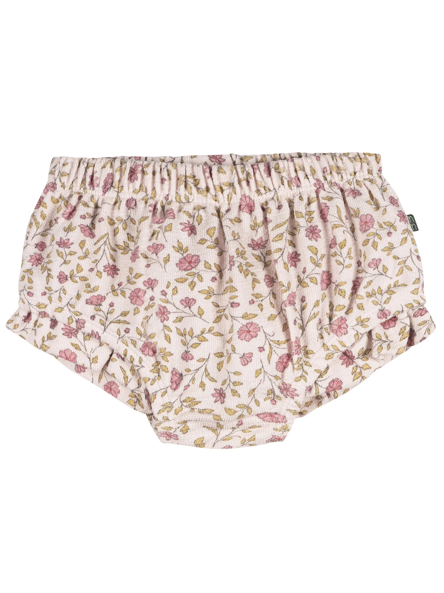 Modern Moments by Gerber Baby Girl Organic Bloomer with Ruffles, Sizes 0/3 Months - 24 Months | Walmart (US)