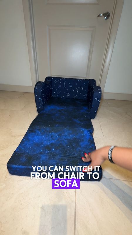 Sofa chair for toddlers. My son loves to sit in his sofa. It’s pretty cool that it can also turn into a chair with a side pocket for books or snacks, etc…

#LTKGiftGuide #LTKBaby #LTKKids