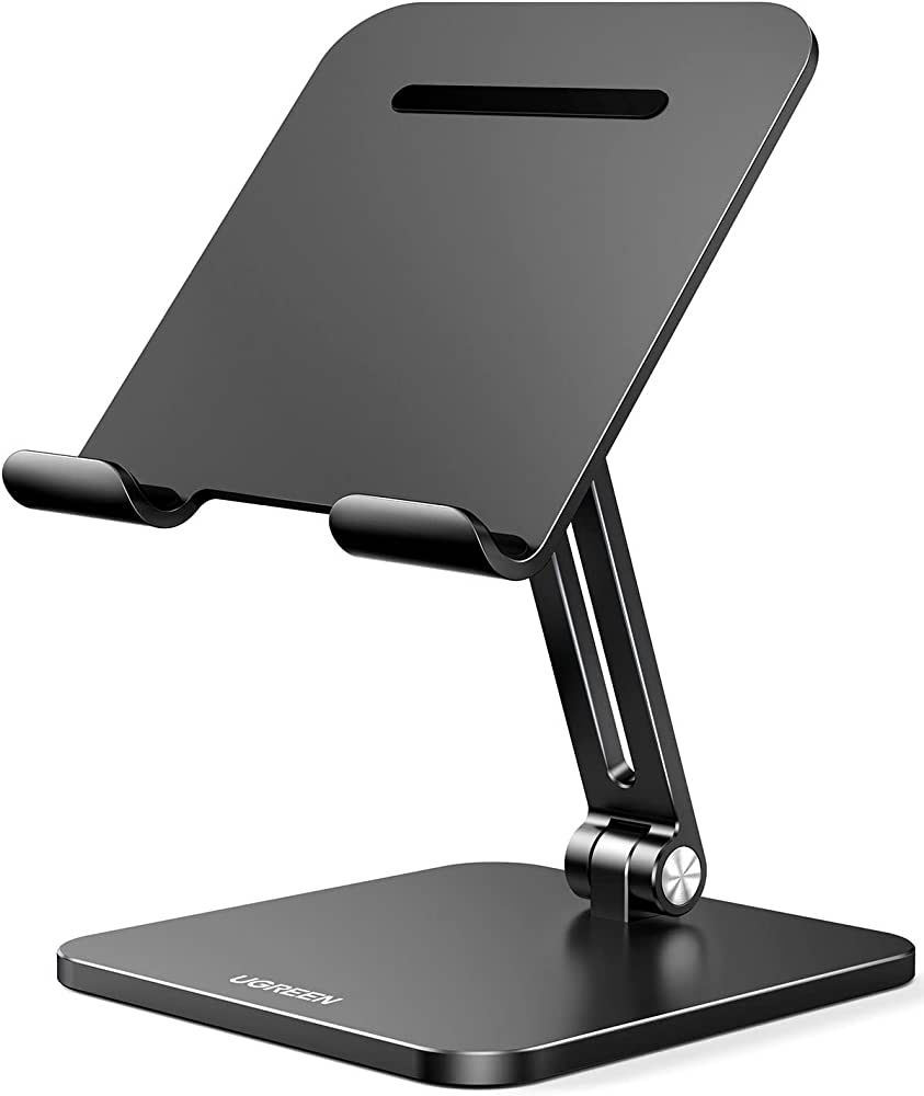 UGREEN Tablet Stand Holder for Desk Adjustable Aluminum Portable Stand Holder Foldable Dock Home ... | Amazon (US)