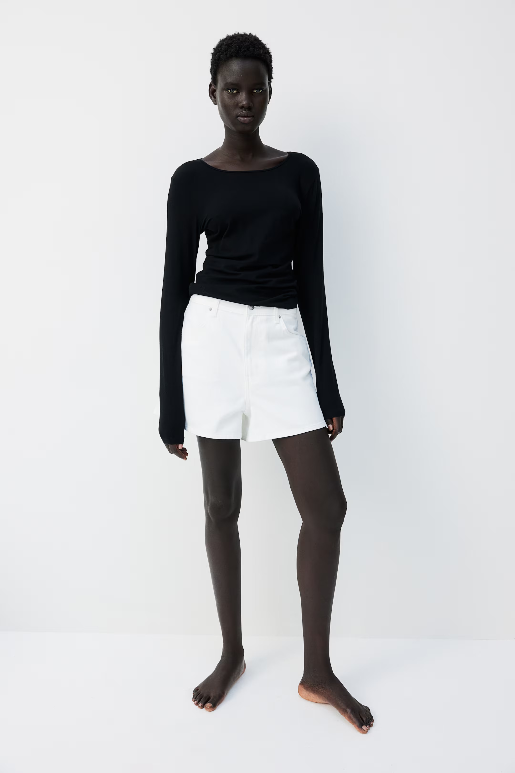Langarmshirt aus Jersey | H&M (DE, AT, CH, NL, FI)