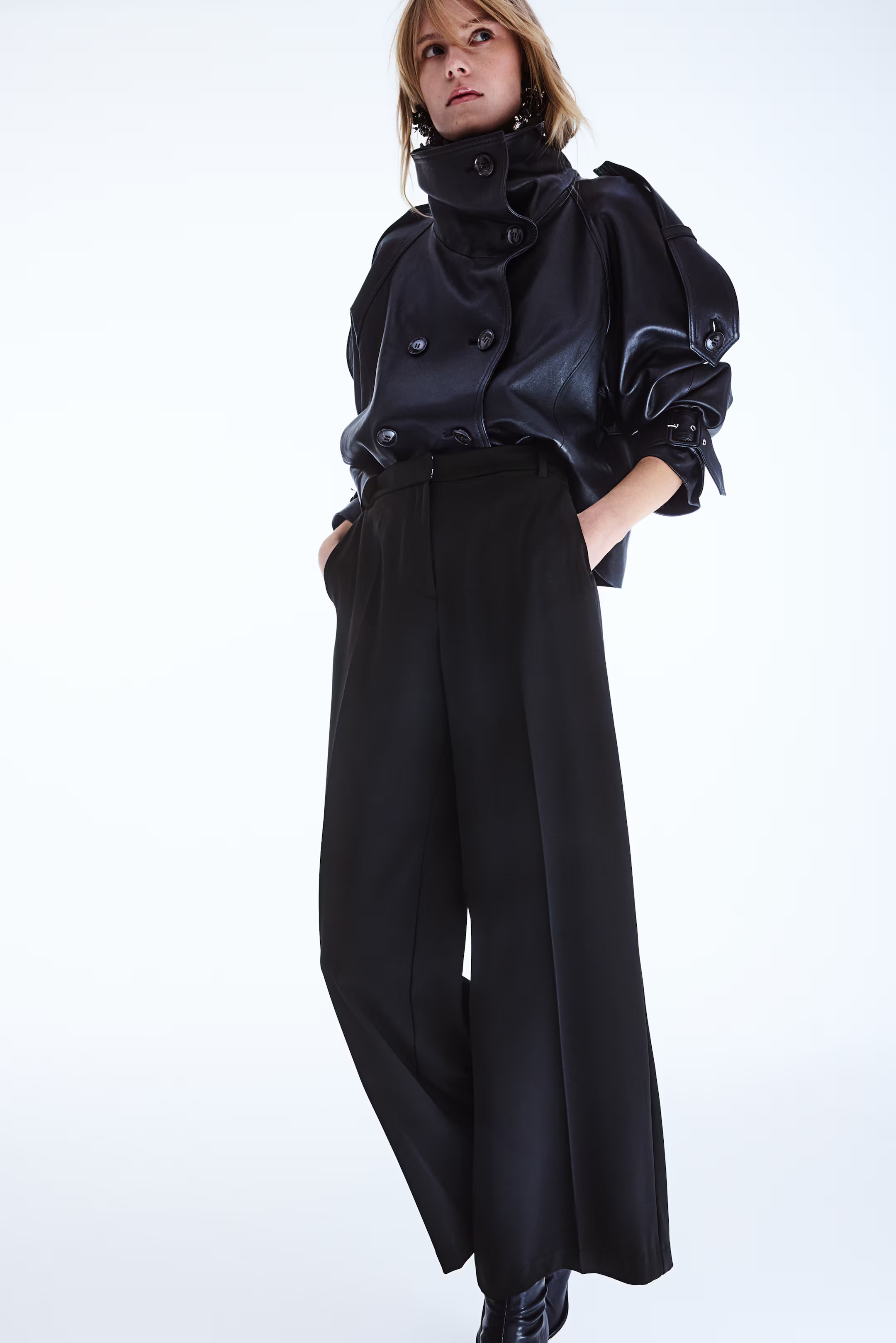 Wide tailored trousers | H&M (UK, MY, IN, SG, PH, TW, HK)