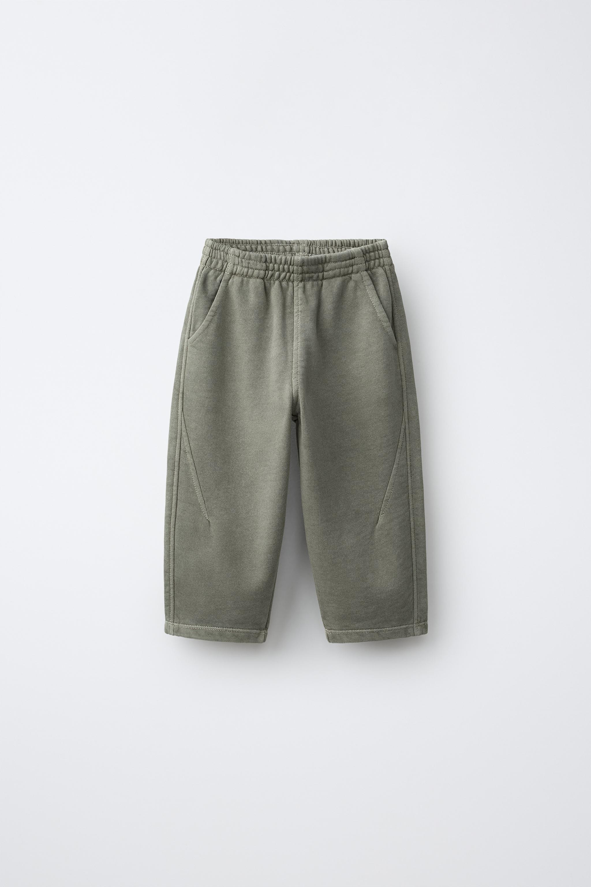 SOLID BARREL PANTS | Zara US