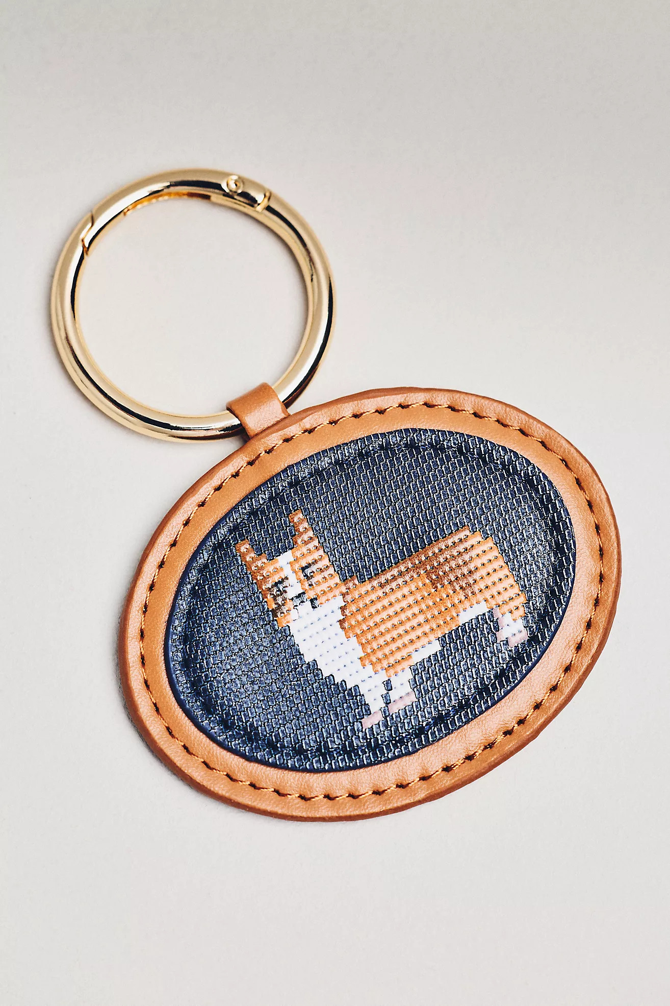 Needlepoint Dog Bag Charm | Anthropologie (US)