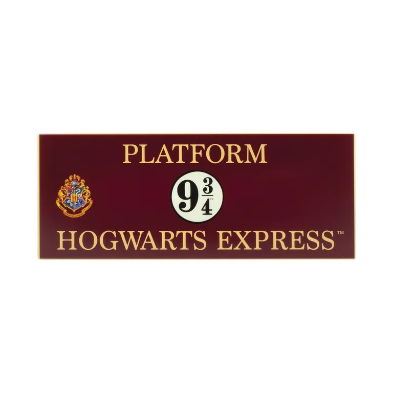 Hogwarts Express Logo Light, 11.8" (30cm) Wide Officially Licensed Harry Potter Merchandise | Walmart (US)