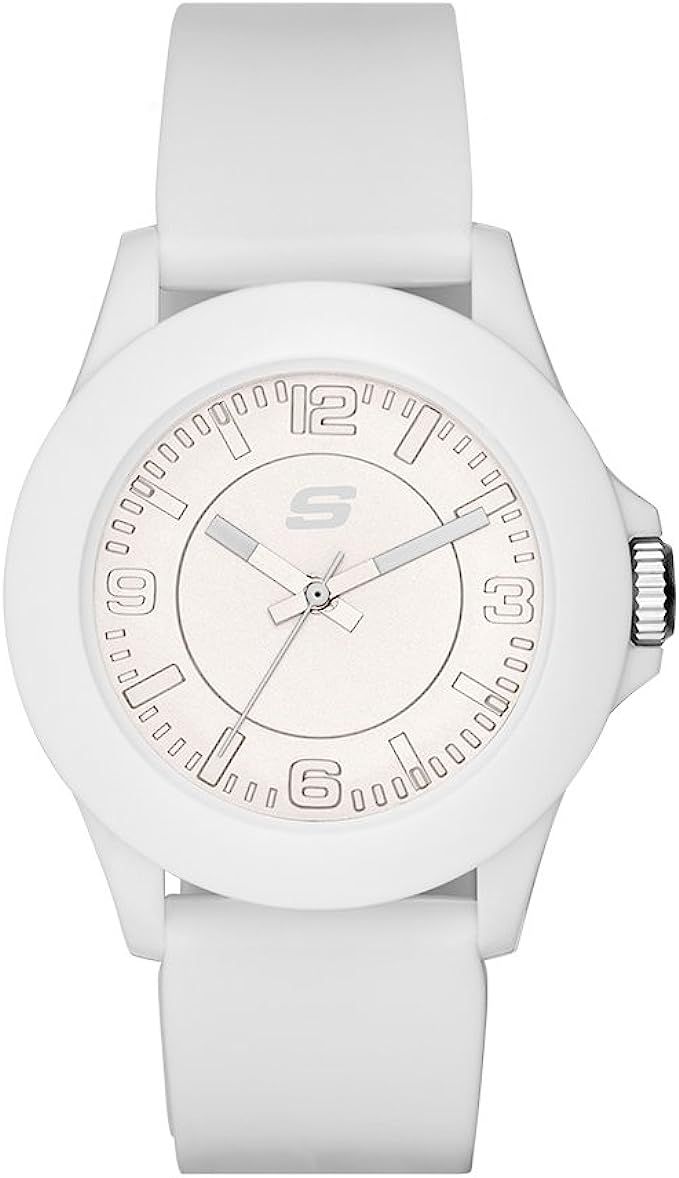 Skechers Women's Rosencrans Mid Quartz Plastic and Silicone Casual Sports Watch | Amazon (US)