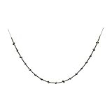 Creative Co-Op 72" Paulownia Bead Jingle Bells Wood Garlands, Grey | Amazon (US)