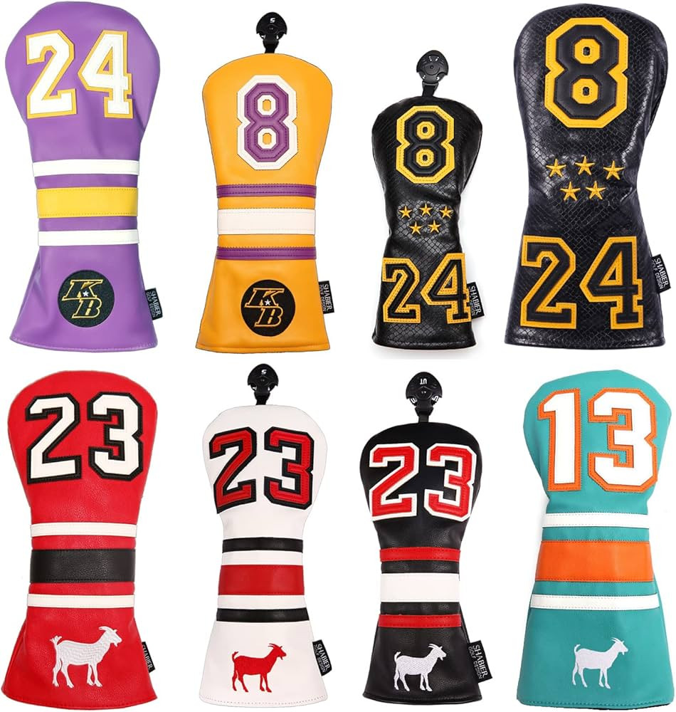 SHABIER Golf Sports Style Golf Wood Club Headcover Driver Cover for Taylormade M5 M6 Driver | Amazon (US)