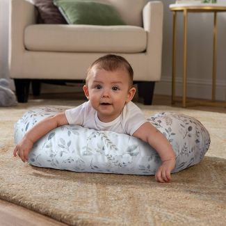 Boppy Original Feeding and Infant Support Pillow - Gray Taupe Leaves | Target