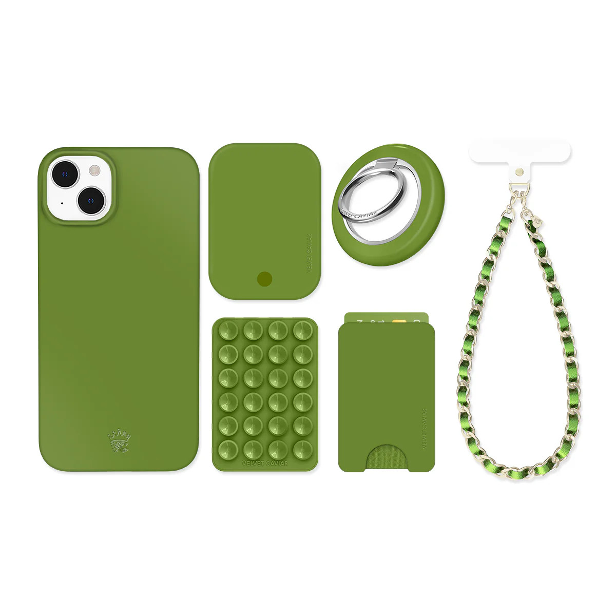 Matcha Green iPhone Bundle Set | Velvet Caviar