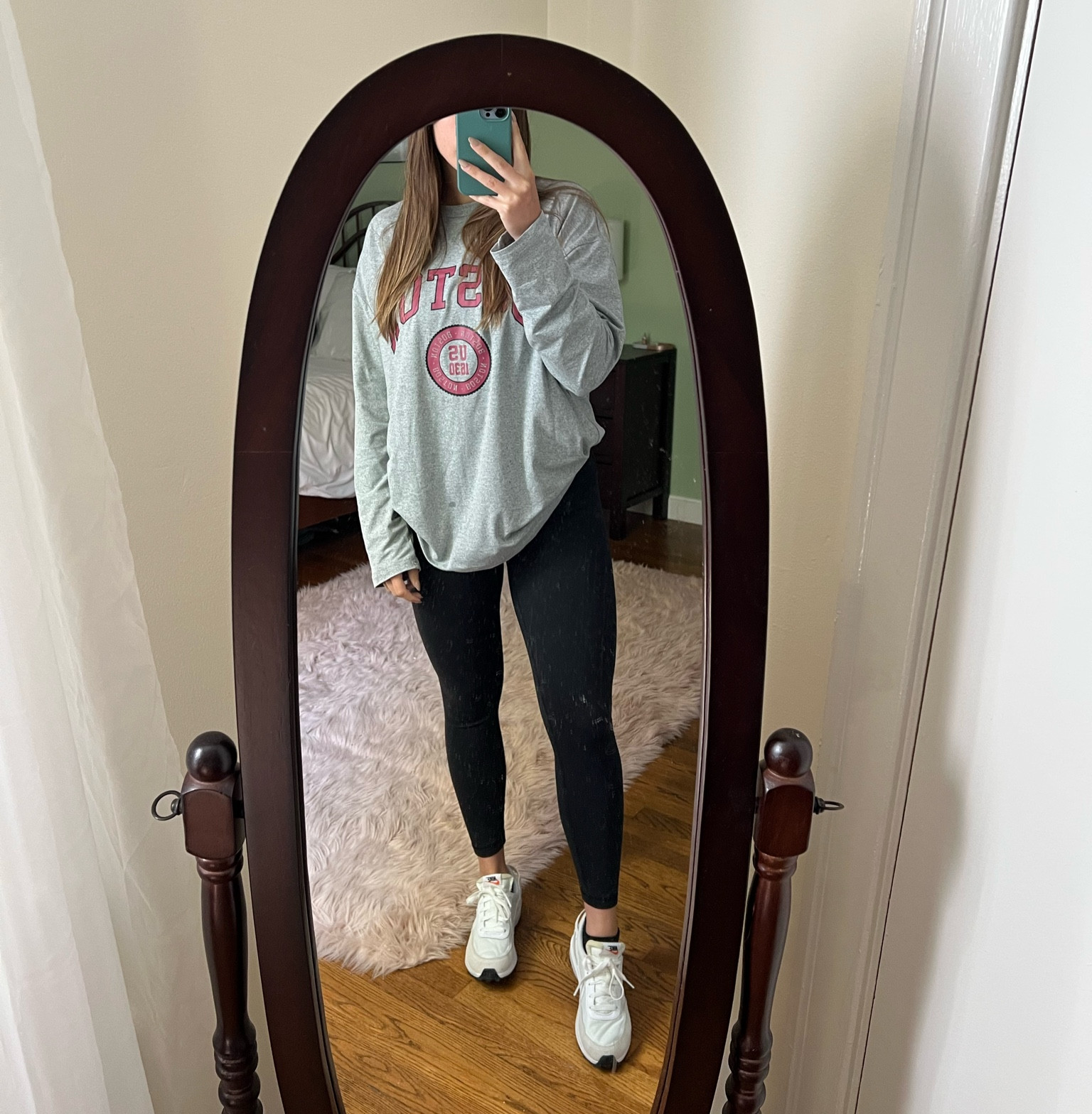 Size medium in shirt and leggings 