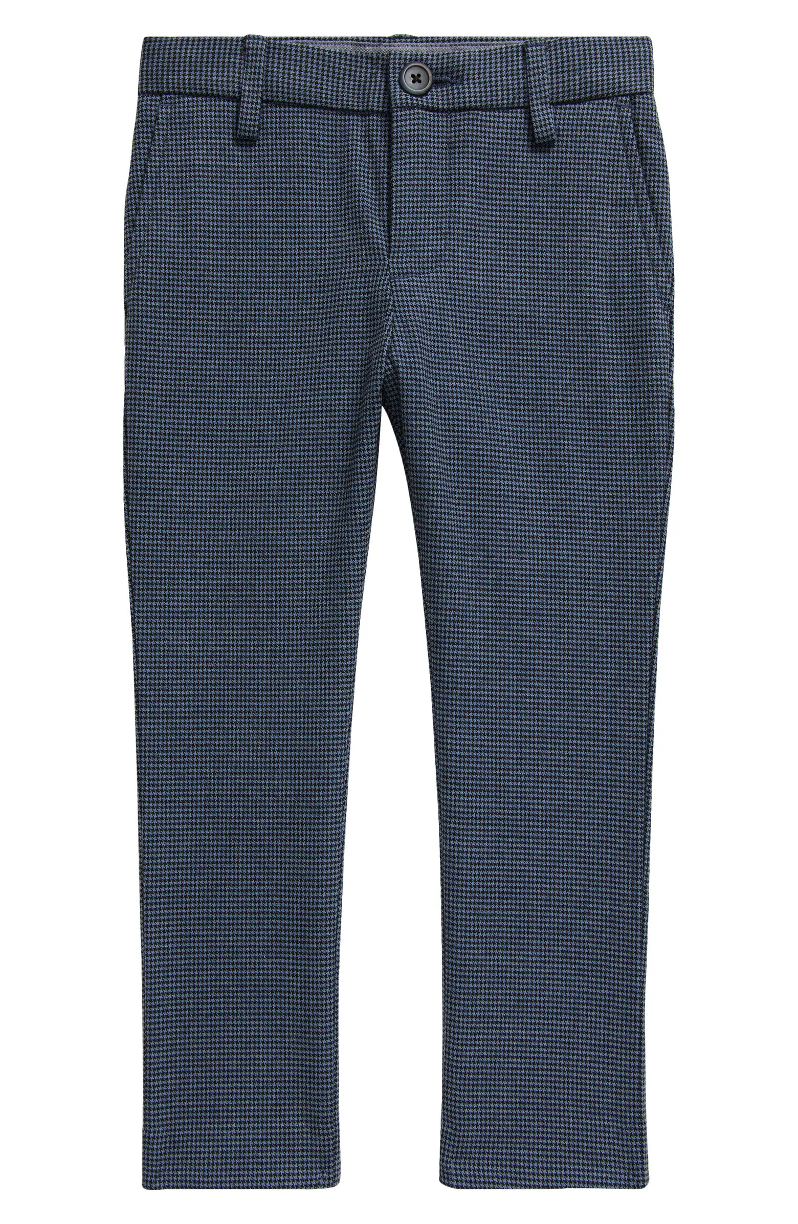 Nordstrom Kids' Heritage Houndstooth Flat Front Dress Pants | Nordstrom | Nordstrom