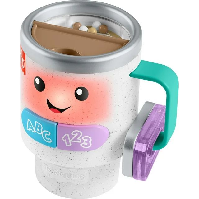 Fisher-Price Laugh & Learn Wake Up & Learn Coffee Mug Baby & Toddler Toy with Music & Lights - Wa... | Walmart (US)
