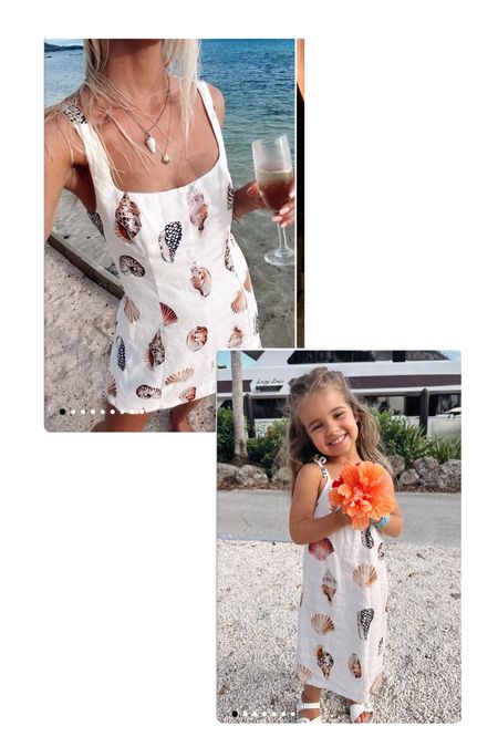 Seashell linen dress
Mommy and me dress
Beach dress
Matching outfit 
Toddler girl dress 

#LTKFamily #LTKKids #LTKBaby