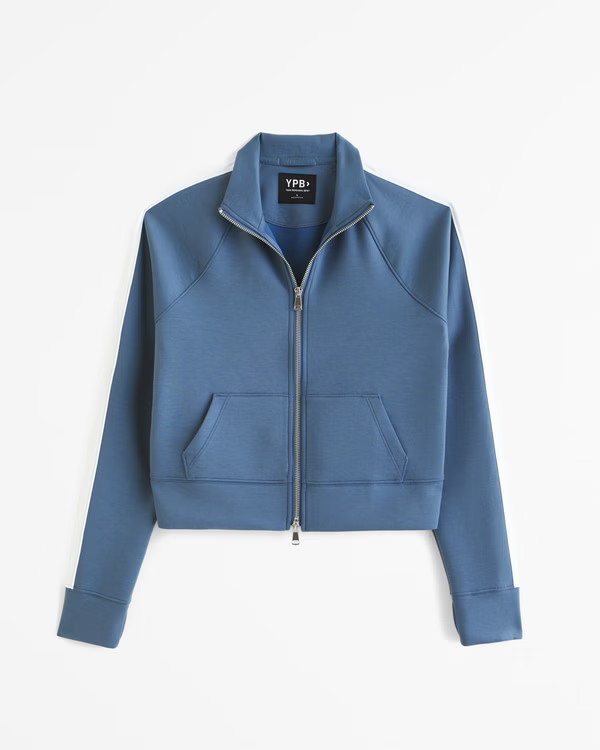 YPB neoKNIT Mockneck Full-Zip | Abercrombie & Fitch (US)