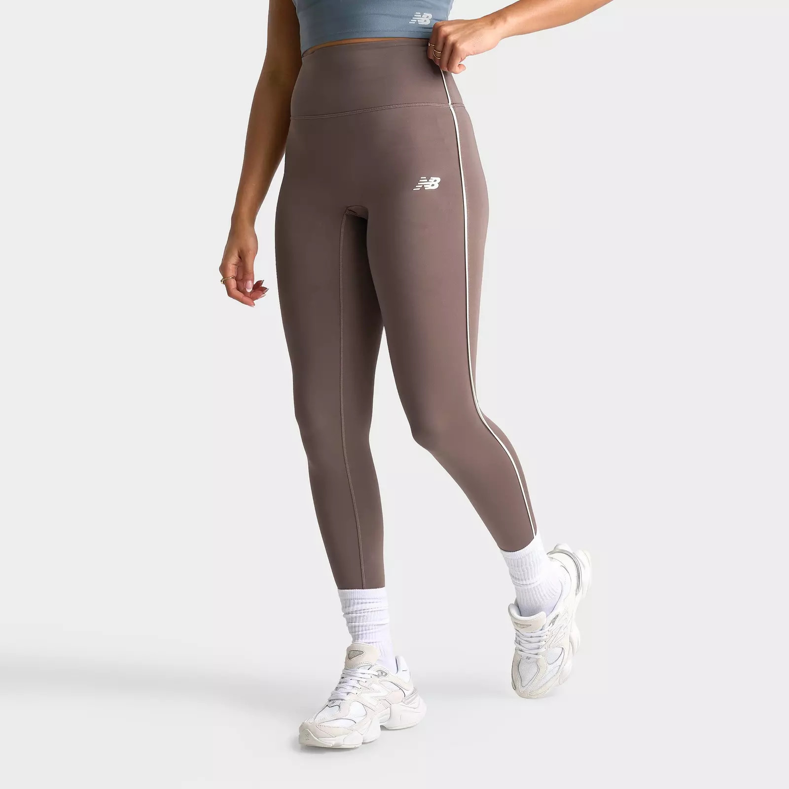 Women's New Balance Piped Training Leggings | JD Sports (US)