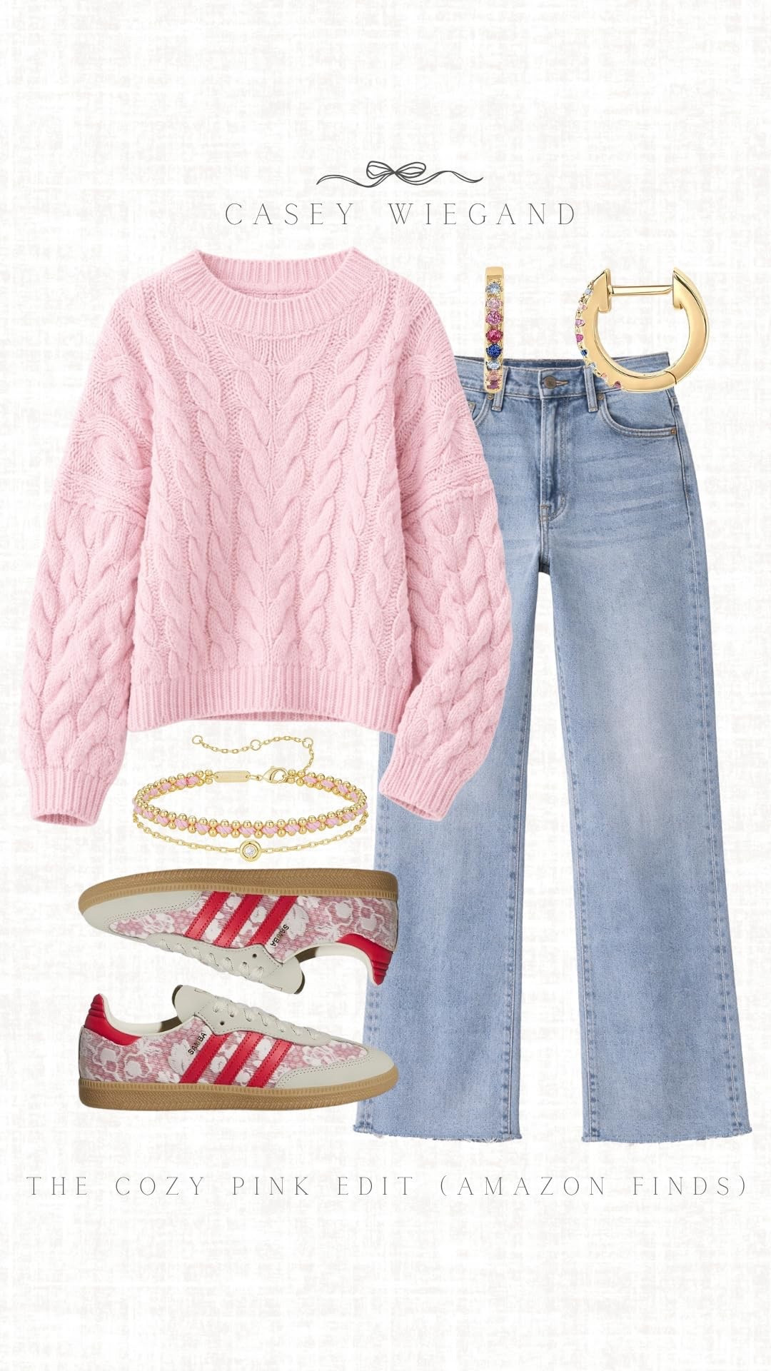 Feeling cozy in this pink sweater and jeans combo from Amazon. Perfect for a comfy day in! #CozyPinkEdit

#LTKgrwm #LTKdayinmylife #LTKootd