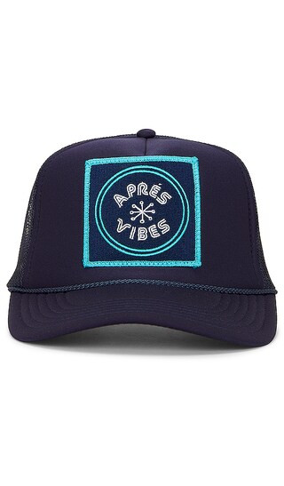 Apres Vibes Hat in Navy | Revolve Clothing (Global)