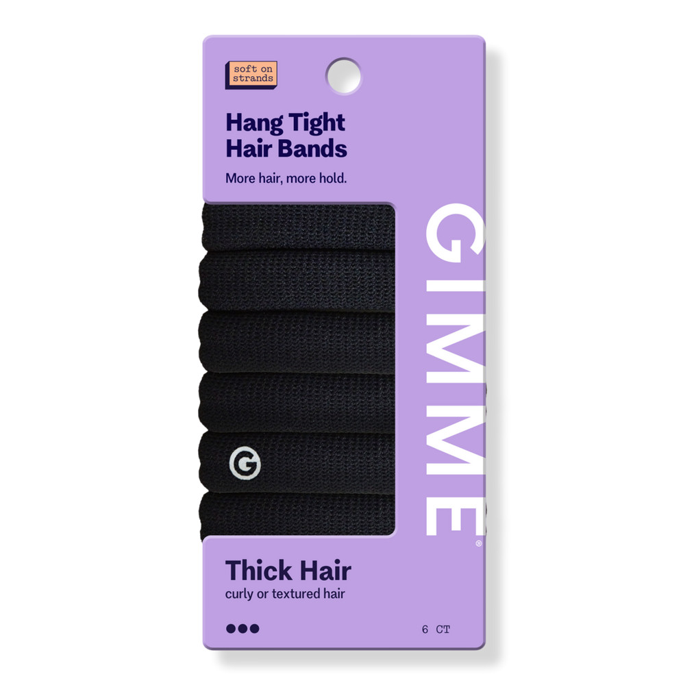 GIMME beauty Thick Hair Black Bands | Ulta