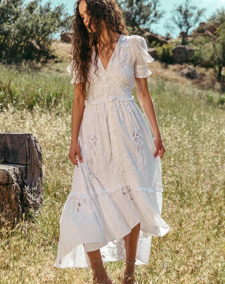 Shop Estelle Ankle Dress | Cleobella | Cleobella LLC