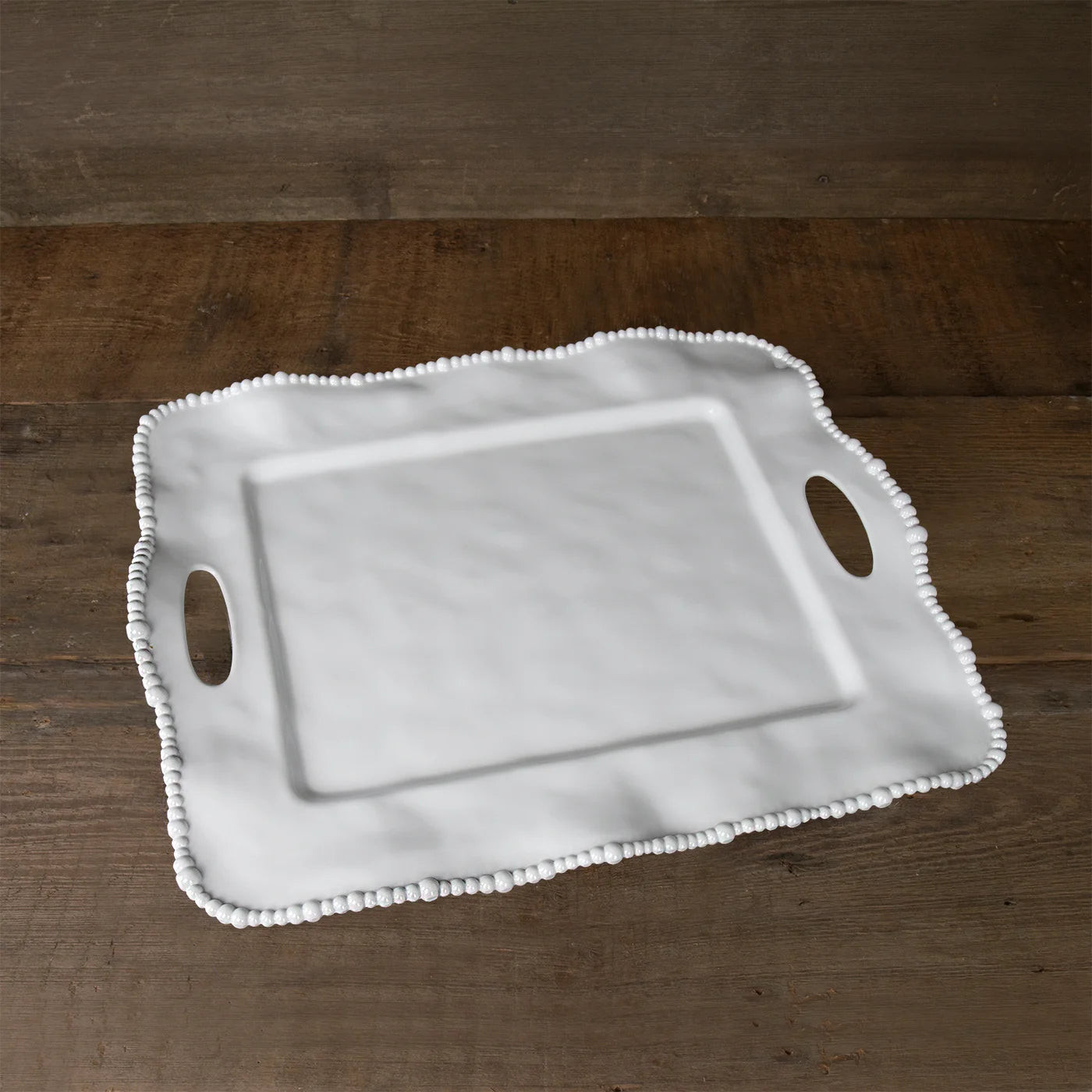 Beatriz Ball Vida Alegria Melamine Rectangular Tray with Handles | Sabavi Home